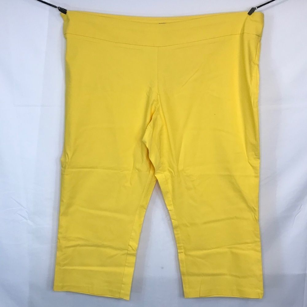 Ashley Stewart Wide Leg Capri Pants 30/32